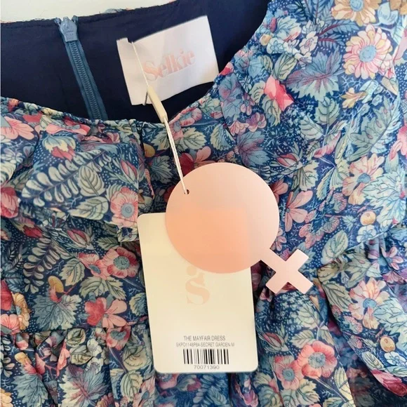 NWT Selkie Secret Garden Mayfair Puff Dress